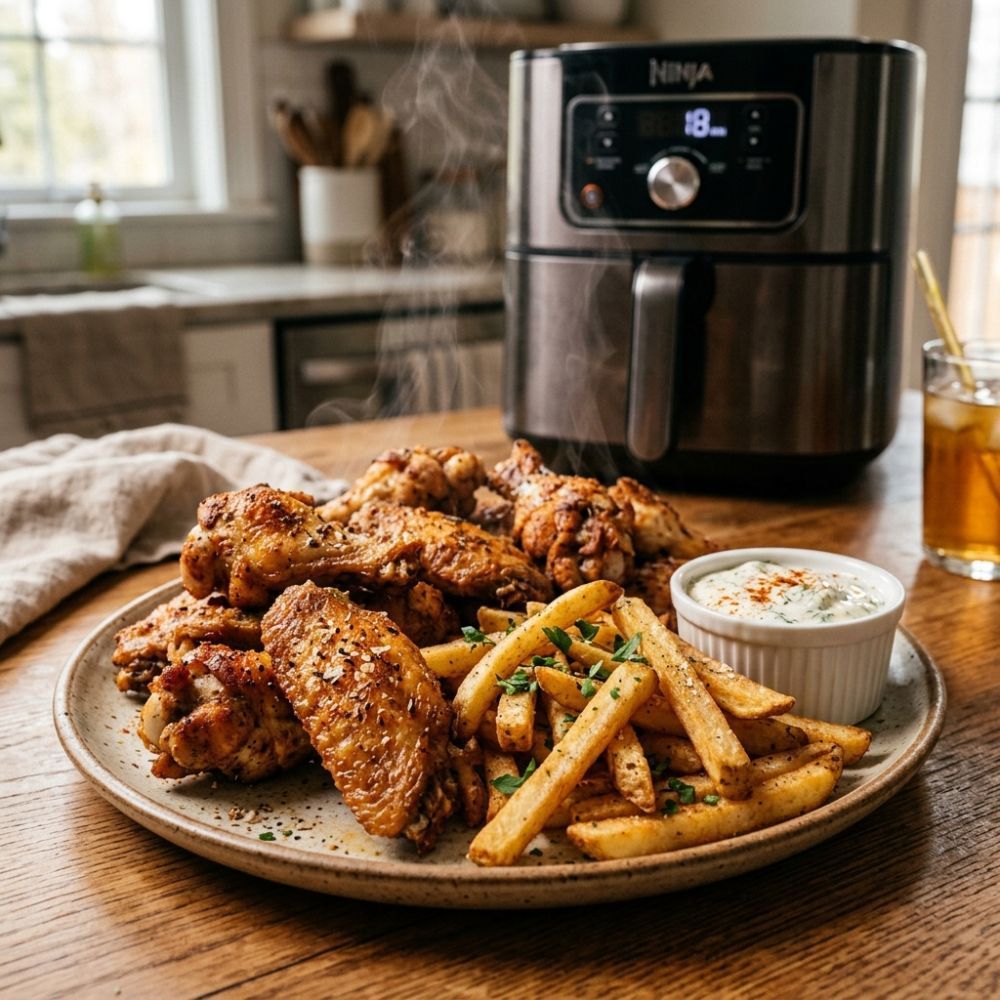 La Cocina en Freidora de Aire: Guia Completa de Conveccion, Tiempos, Tostado y Salud Casera