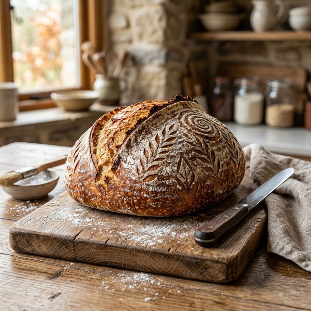 El Pan de Masa Madre Casero: Guia Practica de Fermentacion, Harinas y Horneado en Casa