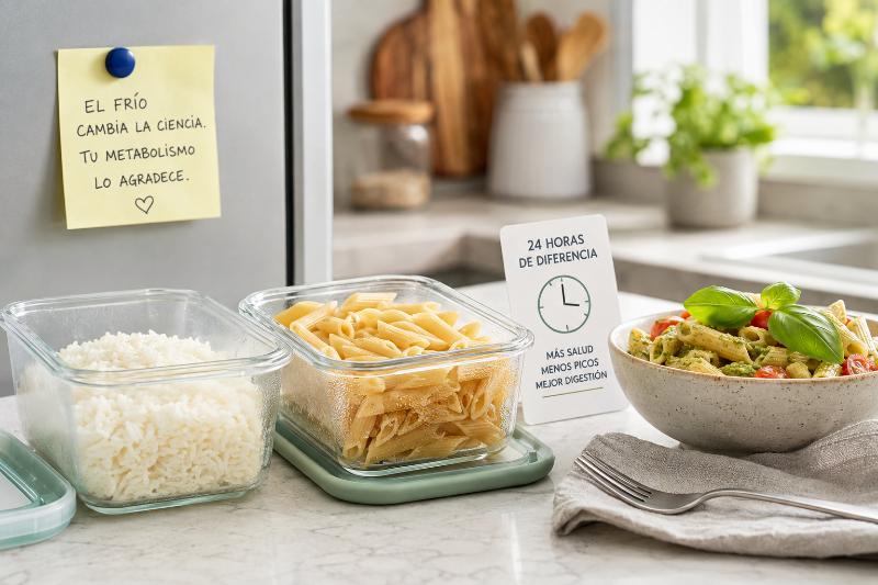 El truco de las 24 horas en el frigorífico: Cómo transformar el arroz y la pasta en un superalimento que no engorda