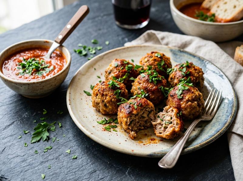 Albóndigas Caseras en Airfryer (Doradas, Tiernas y Sin Freír en Aceite)