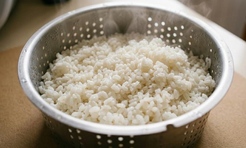 Arroz blanco de guarnición con Thermomix