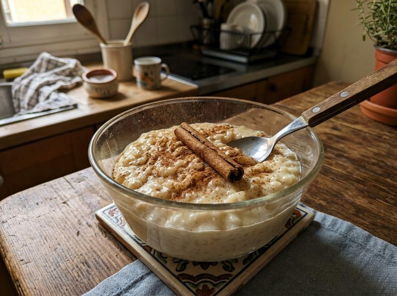 Arroz con Leche Cremoso Tradicional de la Abuela en Thermomix