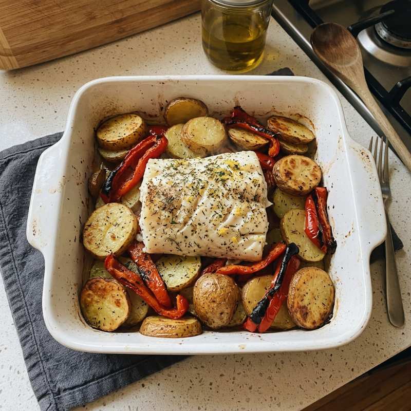 Bacalao a la Vizcaína Tradicional: Salsa Suave y Melosa