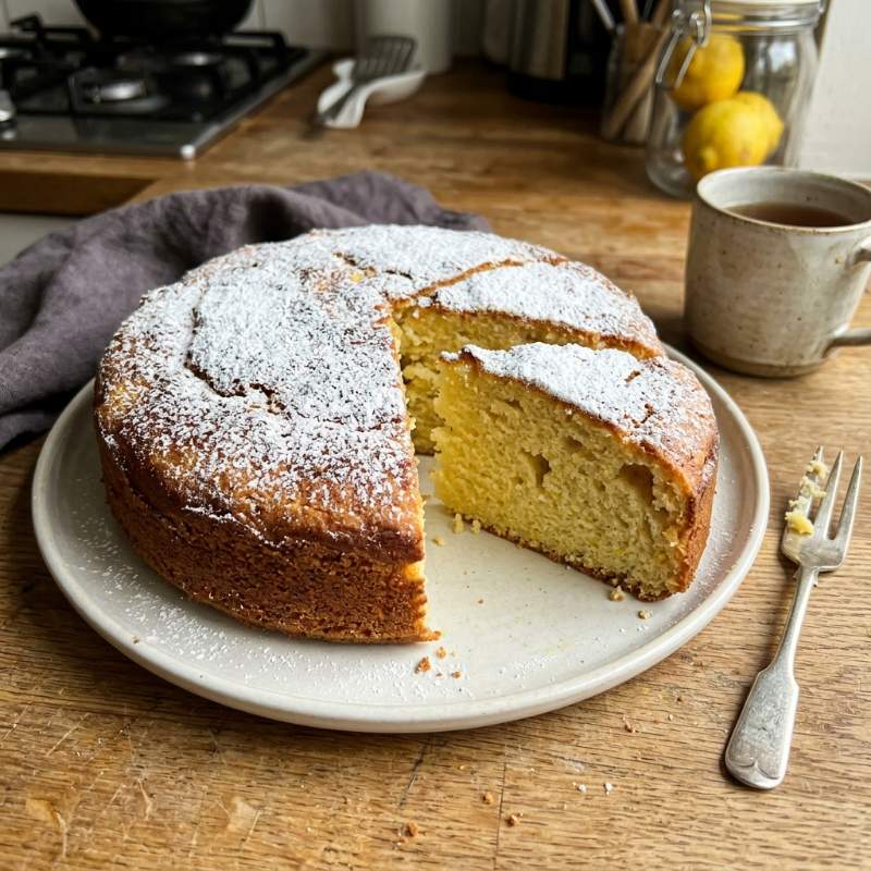 Bizcocho de Naranja en Airfryer: Receta Húmeda y Esponjosa