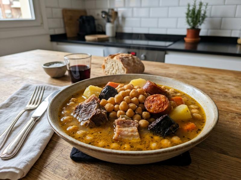 Cocido Madrileño Completo de la Abuela