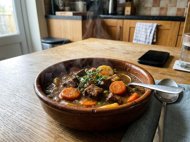 Estofado Tradicional de Ternera con Patatas en Olla Express