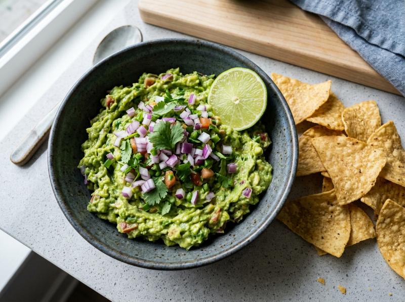 Guacamole Casero Auténtico en Thermomix (Textura Rústica y Sin Oxidarse)