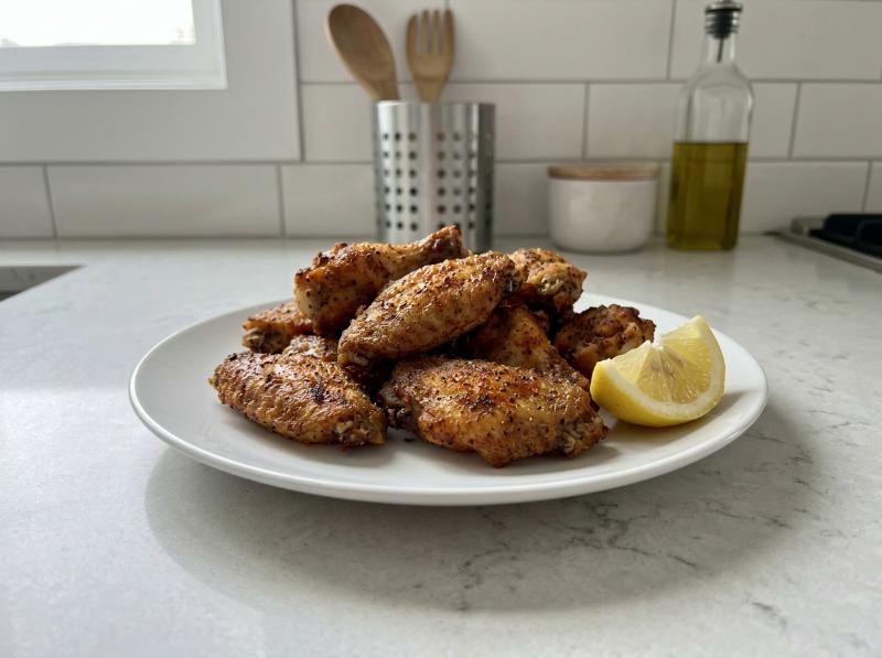 Receta de Alitas de Pollo Súper Crujientes en Airfryer sin Aceite