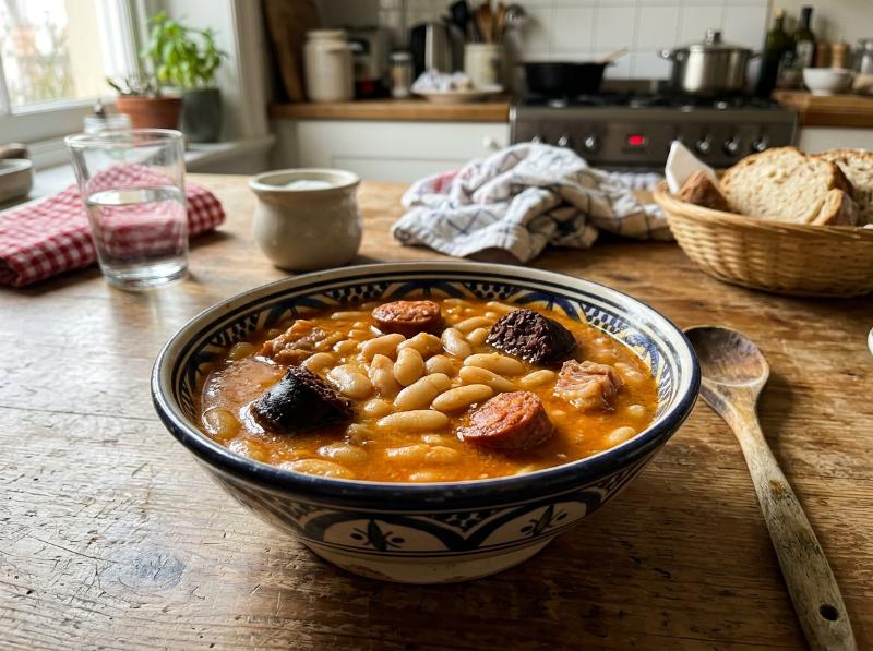 Receta de Fabada Asturiana Tradicional de la Abuela Paso a Paso