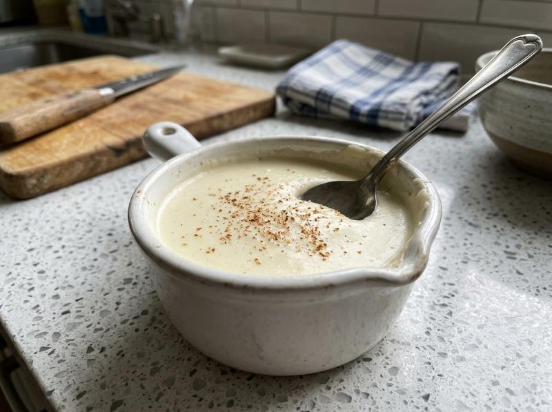 Salsa Bechamel Fácil, Cremosa y Sin Grumos en Thermomix