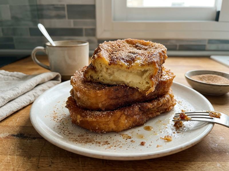 Torrijas Caseras de Leche, Canela y Cítricos